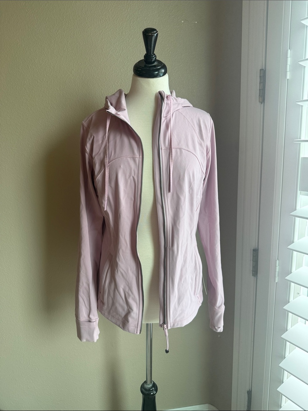 lululemon athletica Dusty Pink Zip-Up Hoodie Jacket